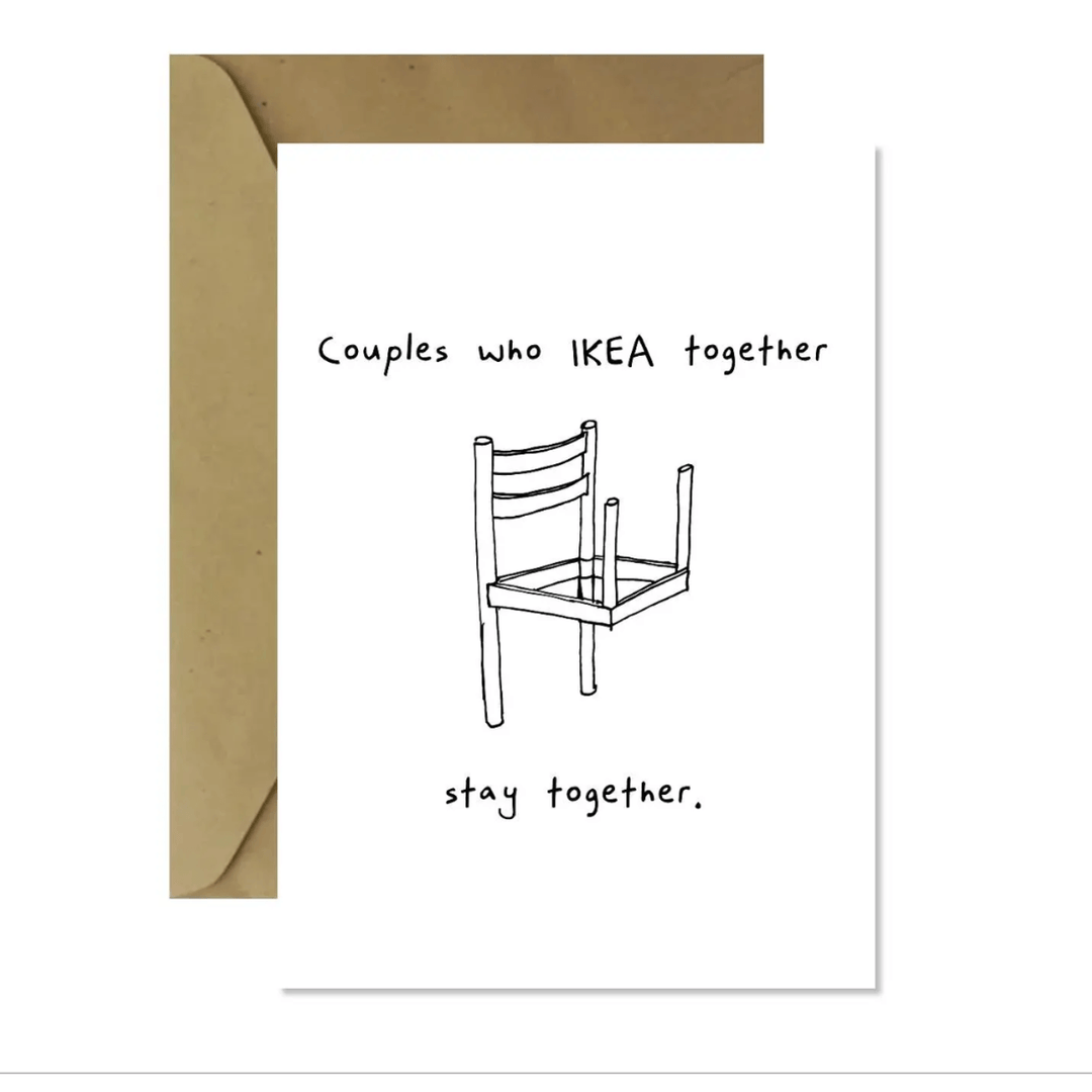 Greeting Card -Ikea Together