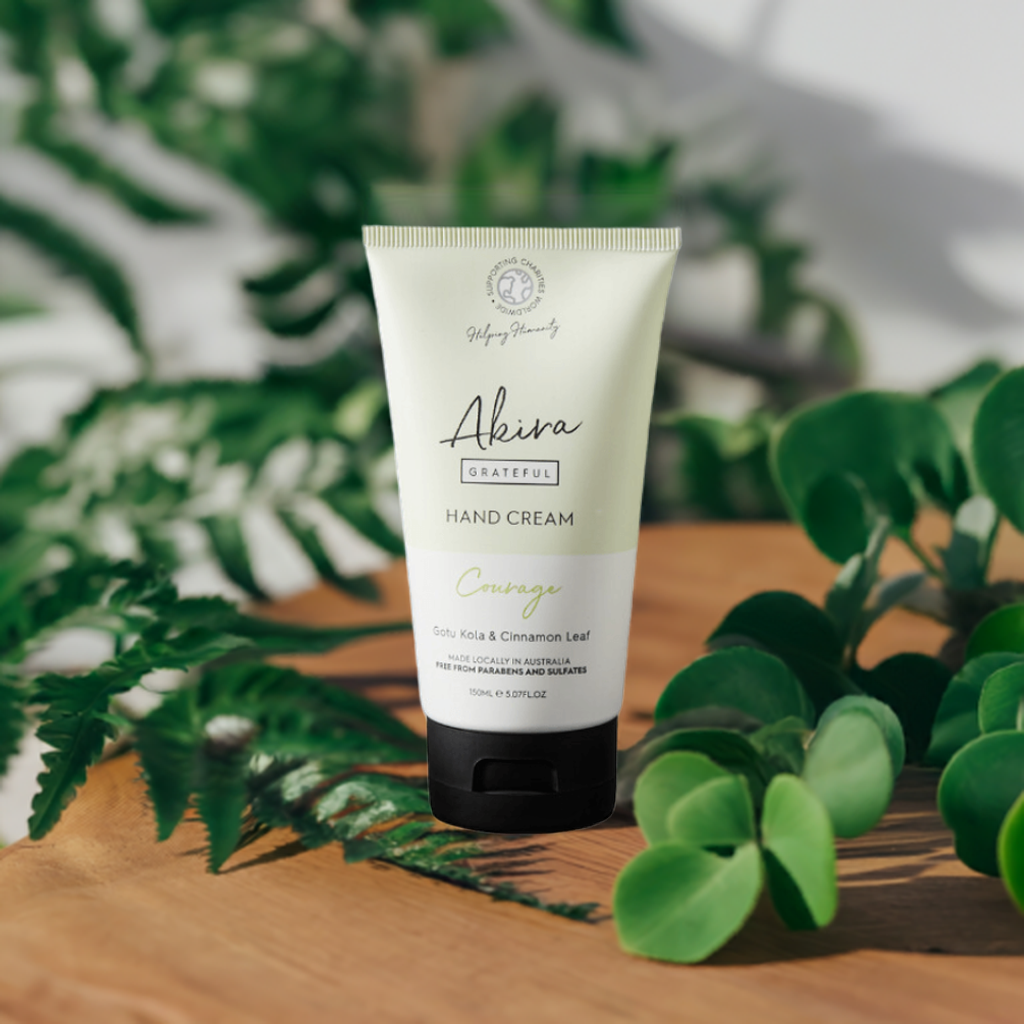 Akira Ethical Hand Cream - Gotu Kolu and Cinnamon Leaf