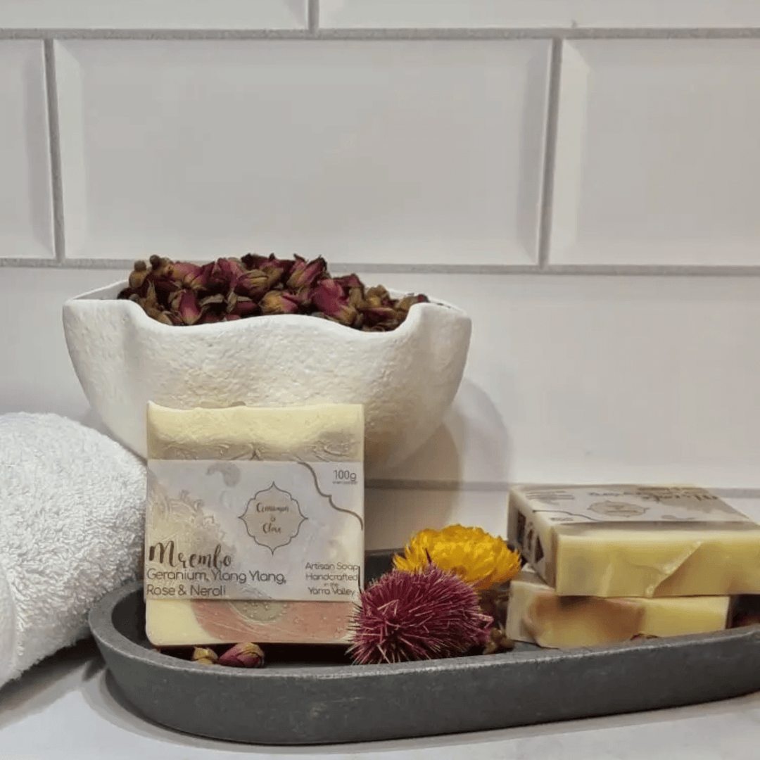 Natural Handmade Soap - Rose, Ylang Ylang & Neroli