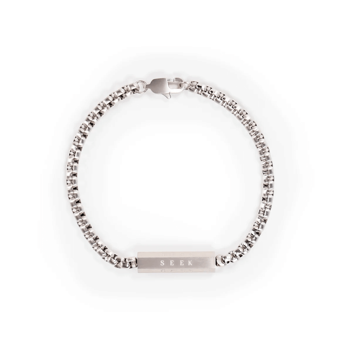 Silver Men's Bracelet - Steps to Freedom