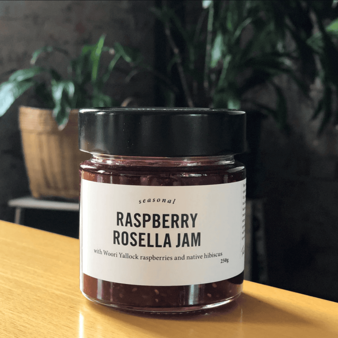 STREAT Raspberry & Rosella jam