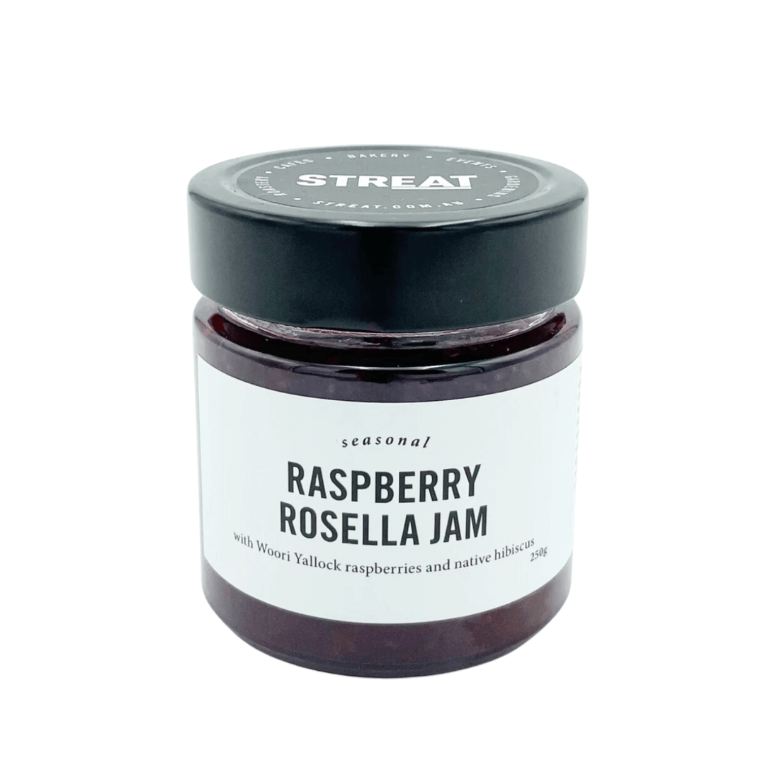 STREAT Raspberry & Rosella jam